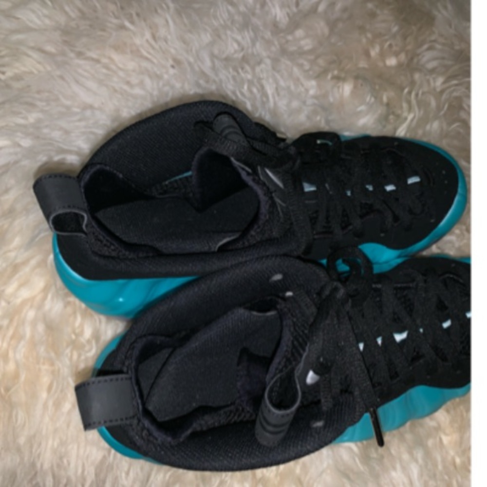 Aqua Blue Nike Air Foamposites - Picture 5 of 8